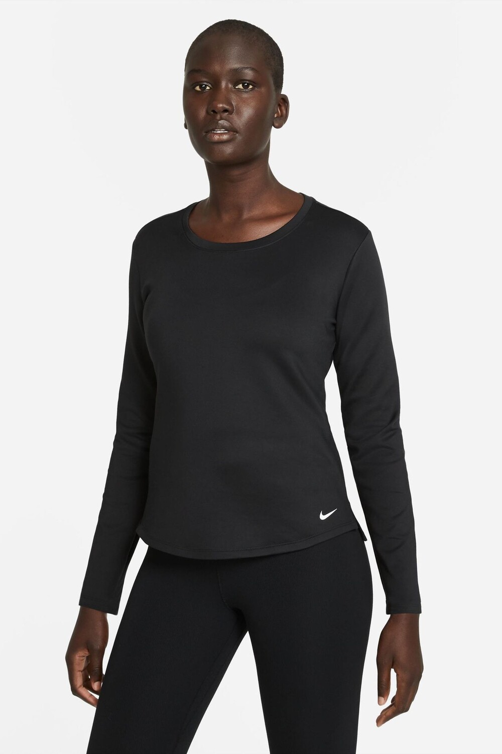

Топ Therma с длинными рукавами Nike, черный