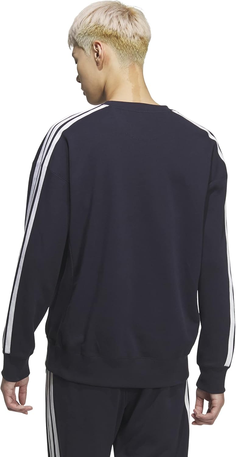 Мужская толстовка Adidas ESS+ JUP87 с тремя полосками — фото 2