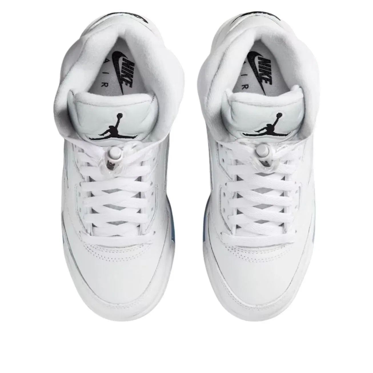 Кроссовки Air Jordan 5 Retro 'White Metallic' HQ7980-103, белый — фото 4