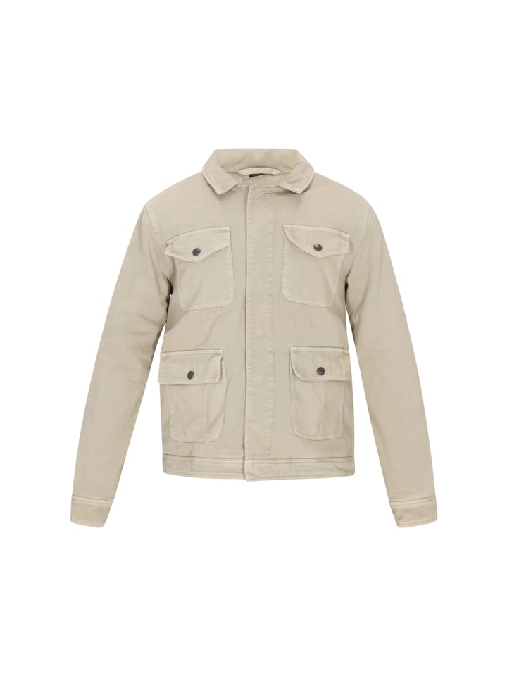 

Мужская куртка светло-песочного цвета DreiMaster Vintage