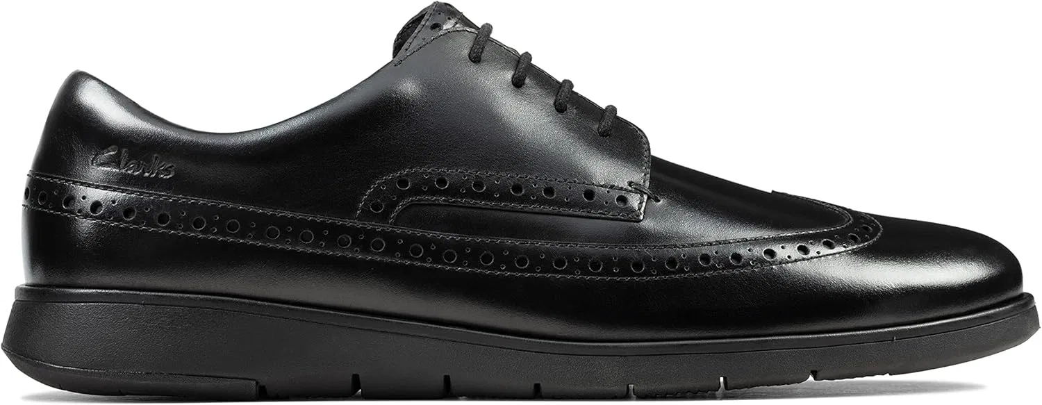 Мужские дерби Clarks Helston Limit, Black Leather