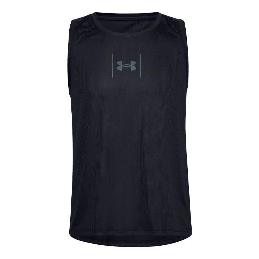 

Спортивный топ Under Armour Speed Stride Shock Tank Top 'Black' 1356175-001, черный