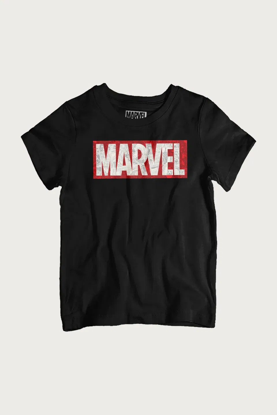 Футболка Marvel с комикс-принтом, черный — фото 2