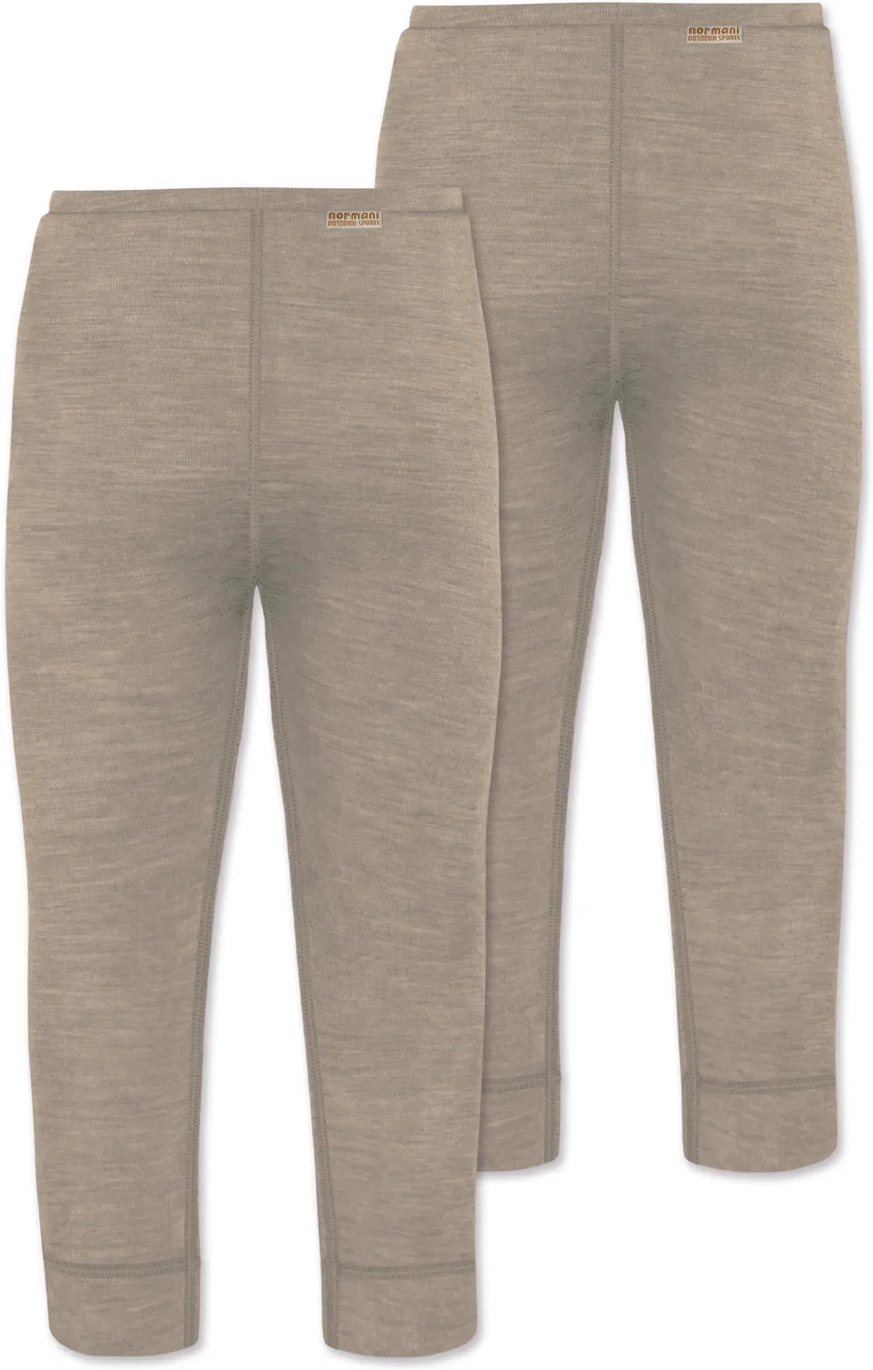 Леггинсы комплект 2 шт Baby Merino Hose Leggings Tutira Normani Outdoor Sports, бежевый — фото 2