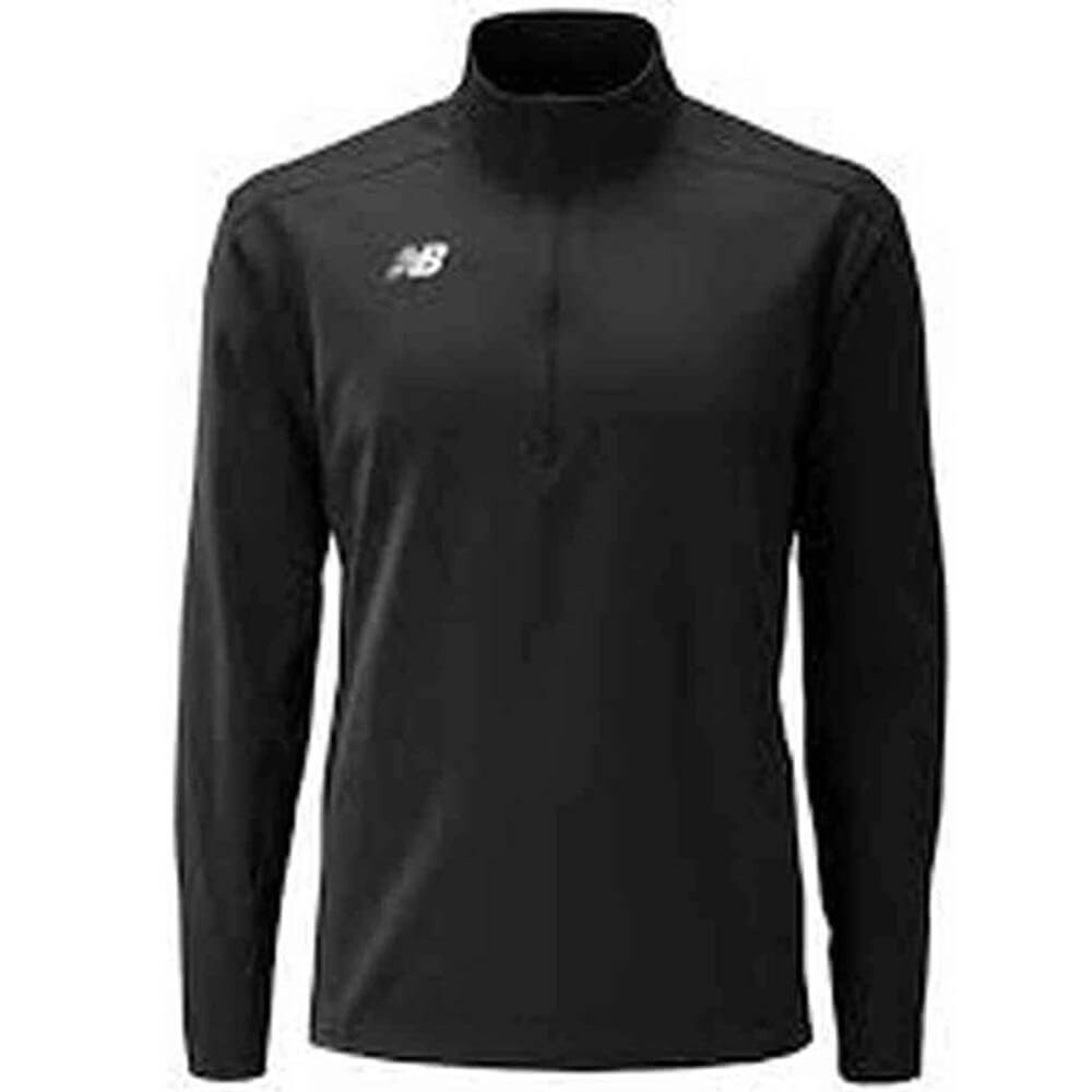 

Толстовка New Balance Mens Lightweight Solid Half Zip, черный