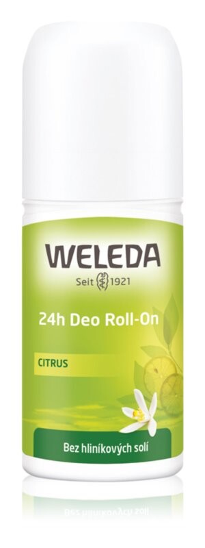 

Шариковый дезодорант без солей алюминия Weleda Citrus