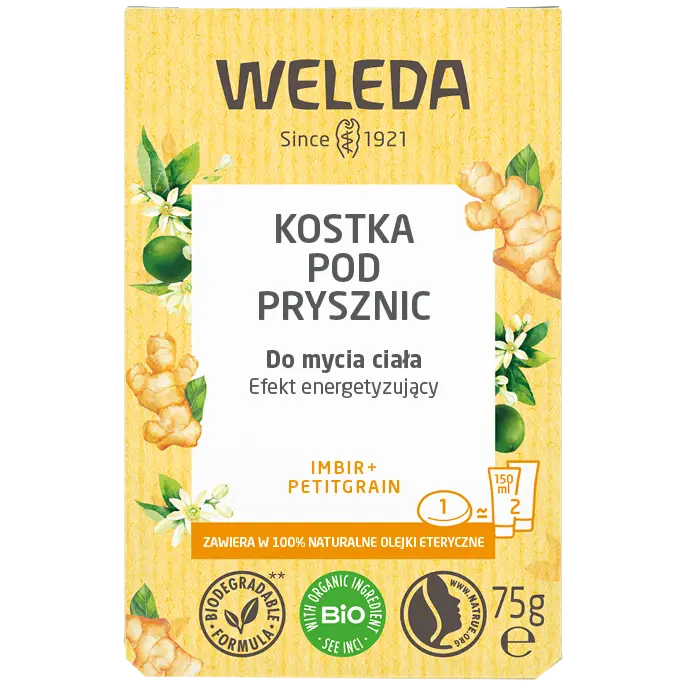 

Weleda душевой блок для мытья тела, 75 г