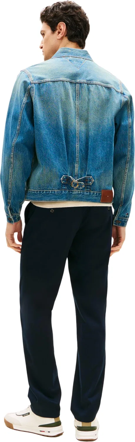 Мужская куртка-тракер Tommy Hilfiger, Denim (Mario Blue) — фото 3