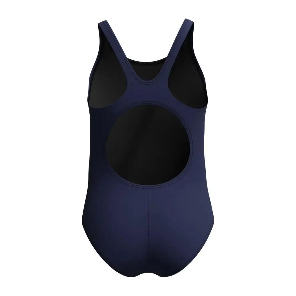 Детский купальник для девочек Placem Muscleb Speedo, Kosmosblau Grun — фото 2