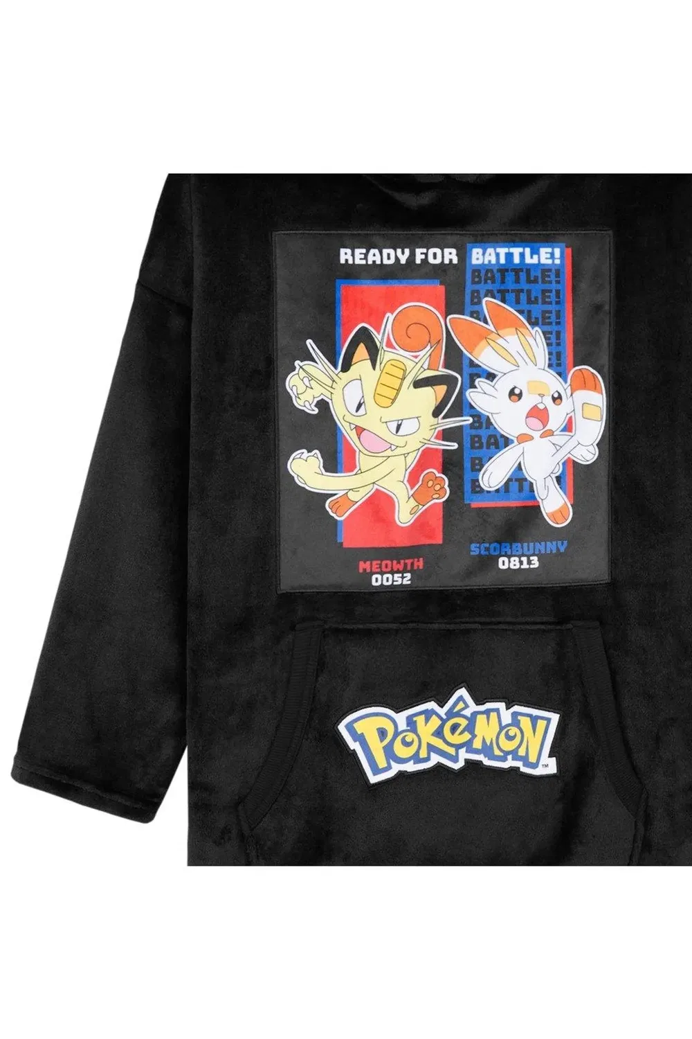 Оверсайз худи Pokemon, Black — фото 3