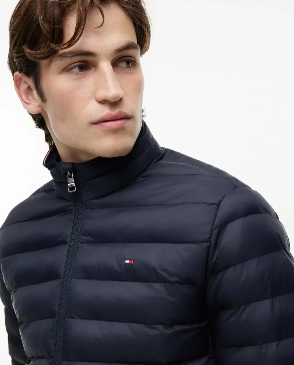 Мужская куртка-пуховик непромокаемая Tommy Hilfiger, Azul Marino — фото 4