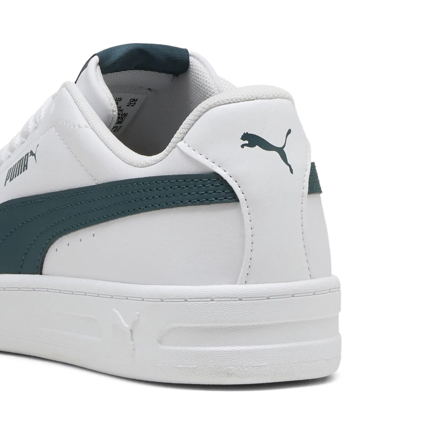 Детские кроссовки с классическим дизайном Court Classic Clean Puma, Цвет Weiss Grun — фото 2