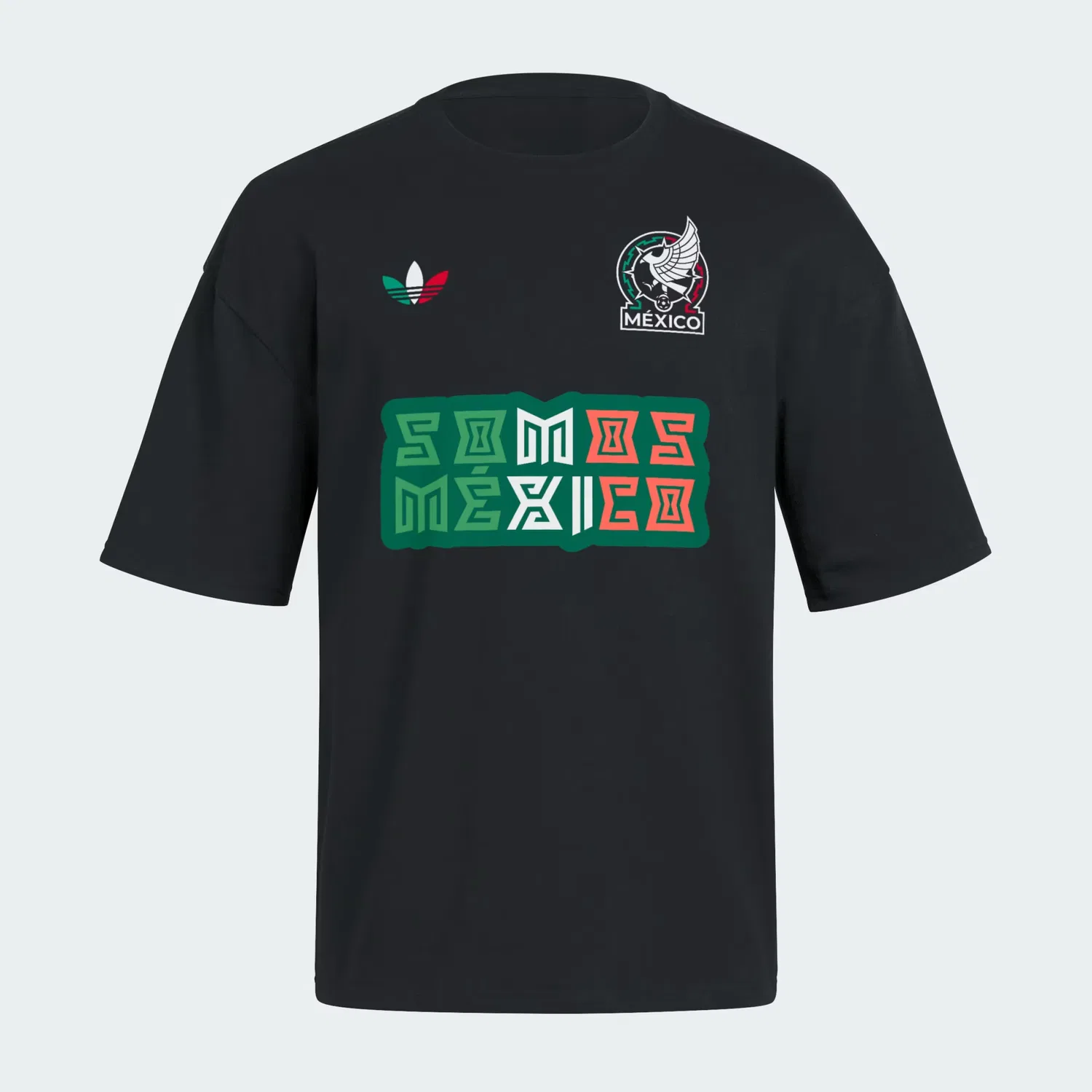 Мужская футболка свободного кроя Mexico Originals Jersey Tee Adidas Originals, черный