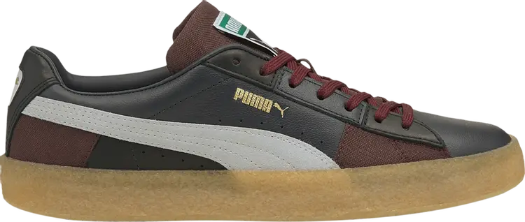 

Кроссовки Puma Suede Crepe Patch - Fudge Grey Violet, черный