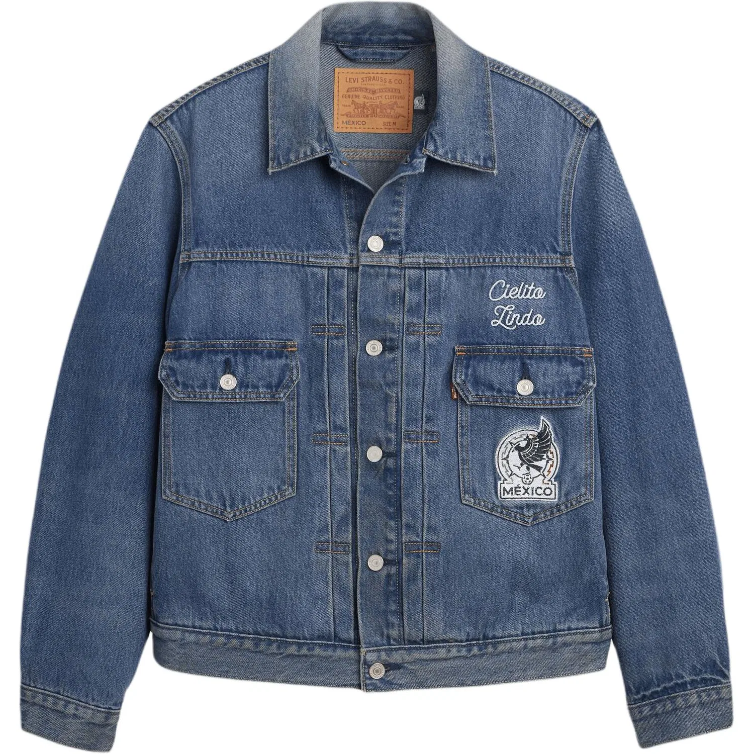 Джинсовая куртка, лимитированная серия, SS26, Levis, Dark Color Washed