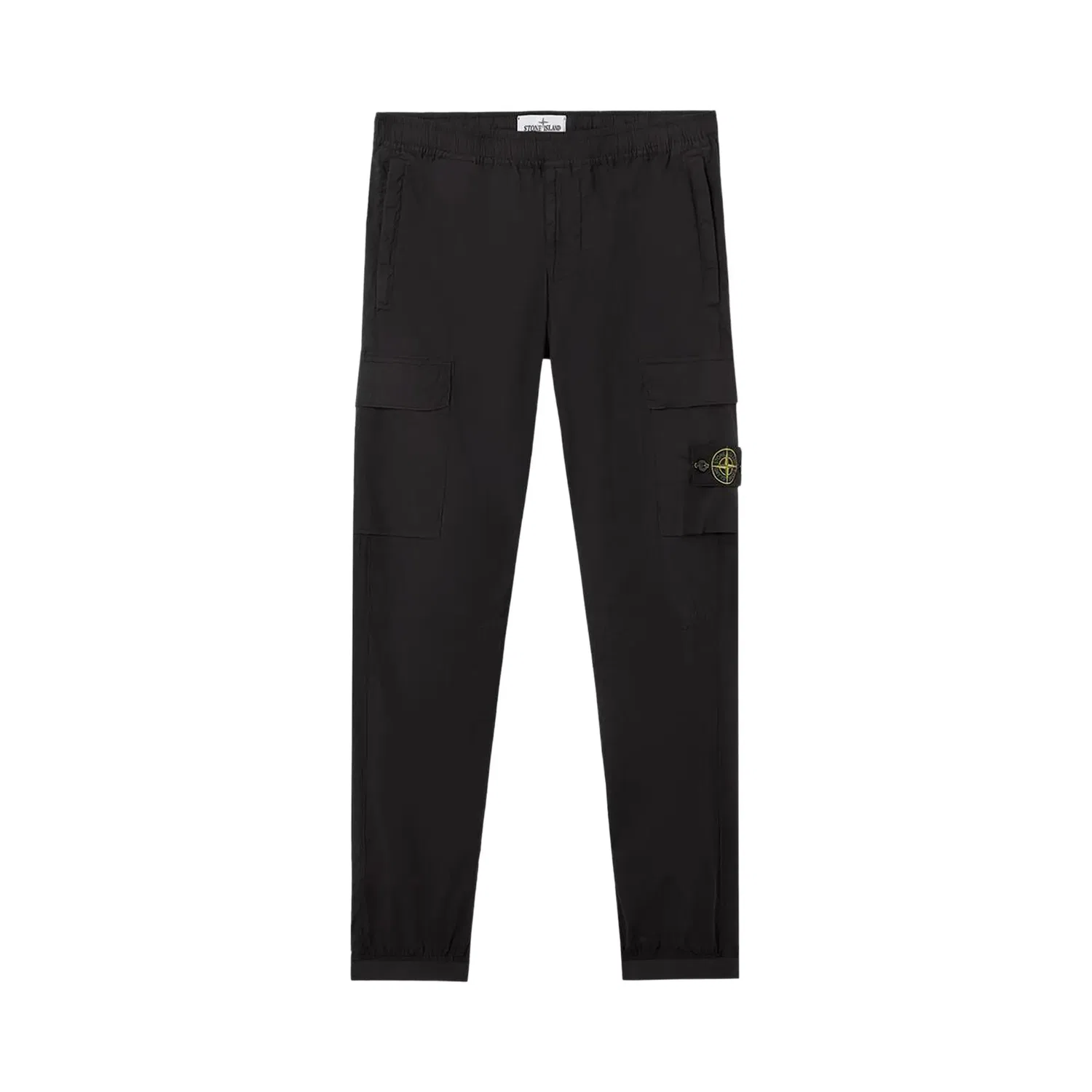 Брюки Stone Island Stretch Cotton Tela Paracadute, черный