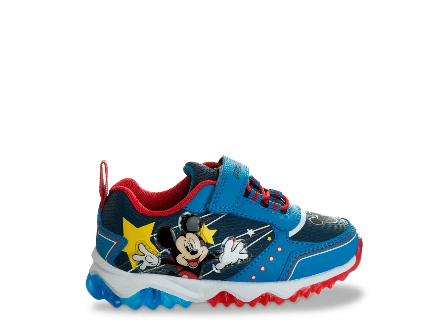 Кроссовки с подсветкой Mickey Mouse Fashion, Disney, синие — фото 2