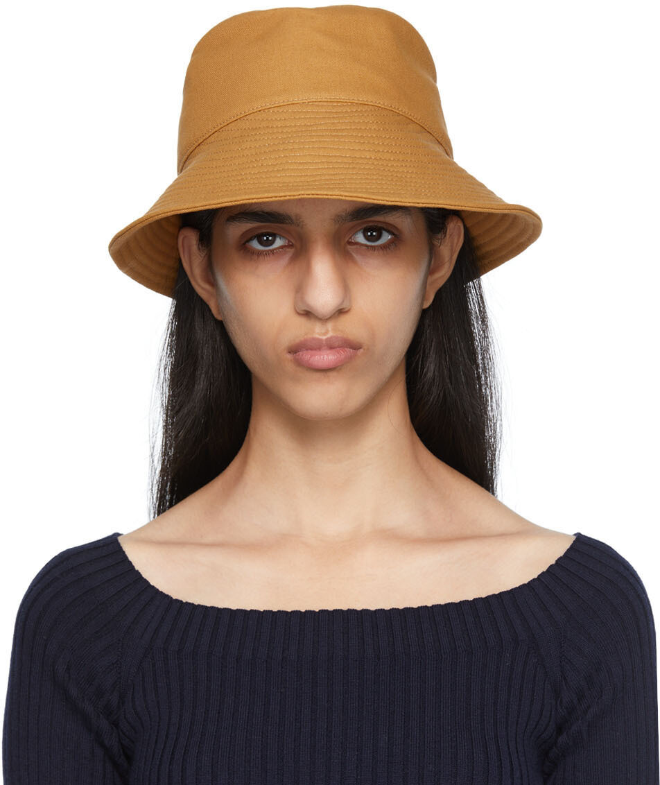 

Коричневая шляпа боб Chloé