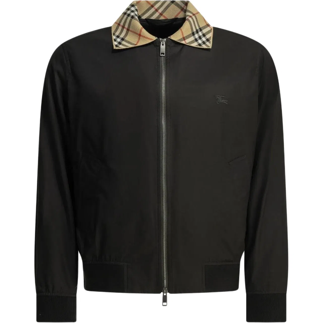 Мужская куртка с лацканами Black Burberry, Black