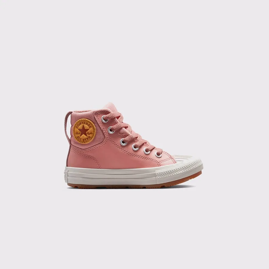Ботинки с высоким берцем, на шнуровке, модель Chuck Taylor All Star Berkshire, Converse, Розовый