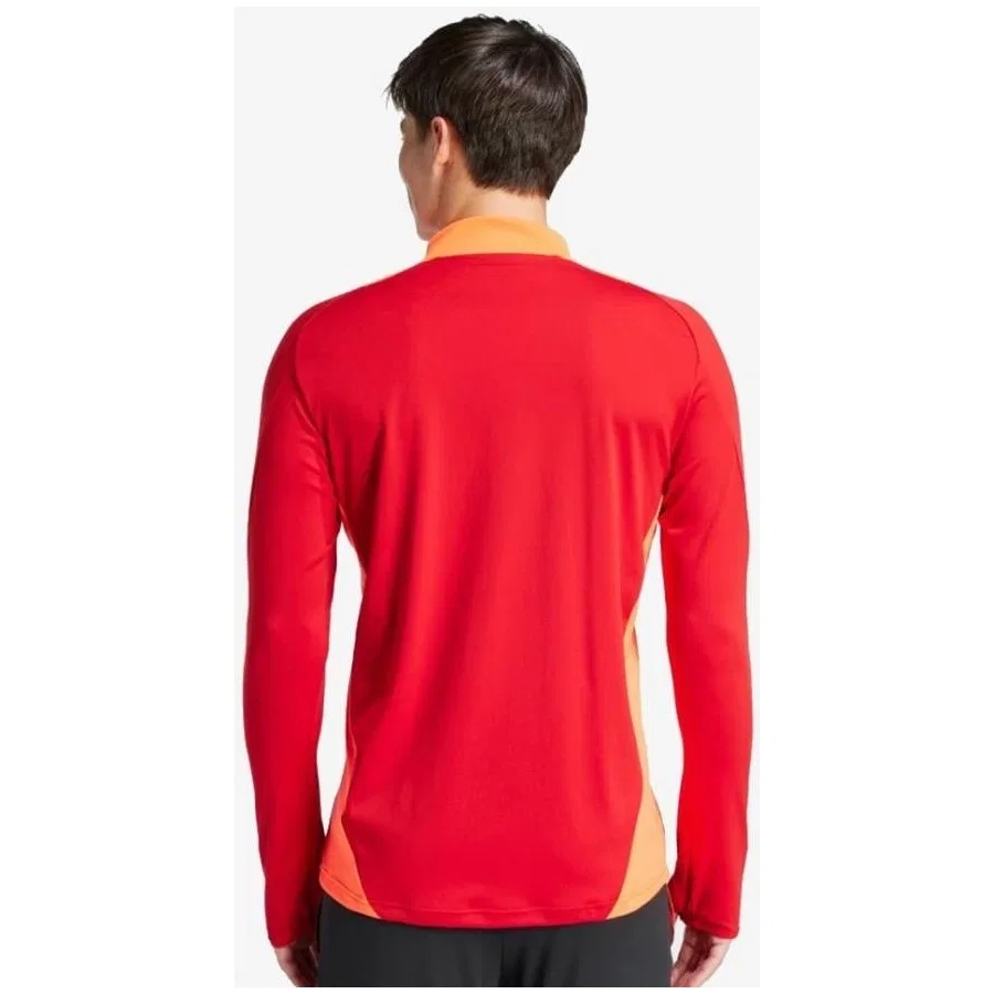 Мужской тренировочный топ с капюшоном adidas TIRO24 C Tr Top, Красный — фото 4