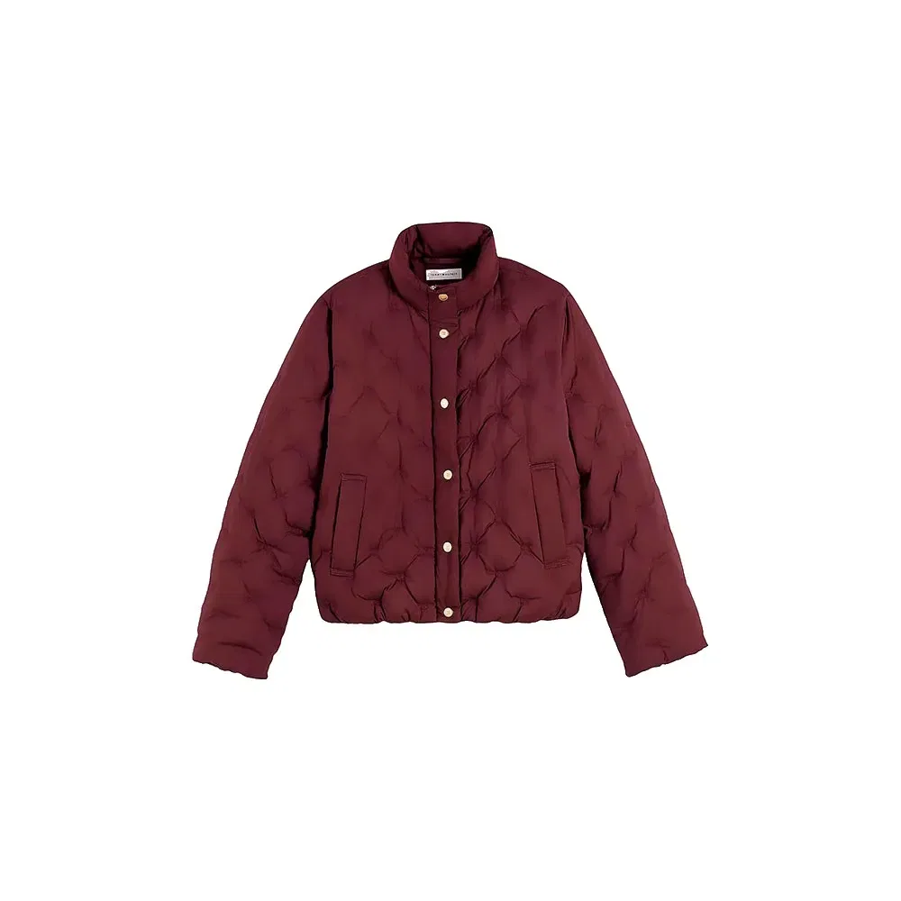 Женская куртка из переработанного полиэстера Tommy hilfiger, Red — фото 3