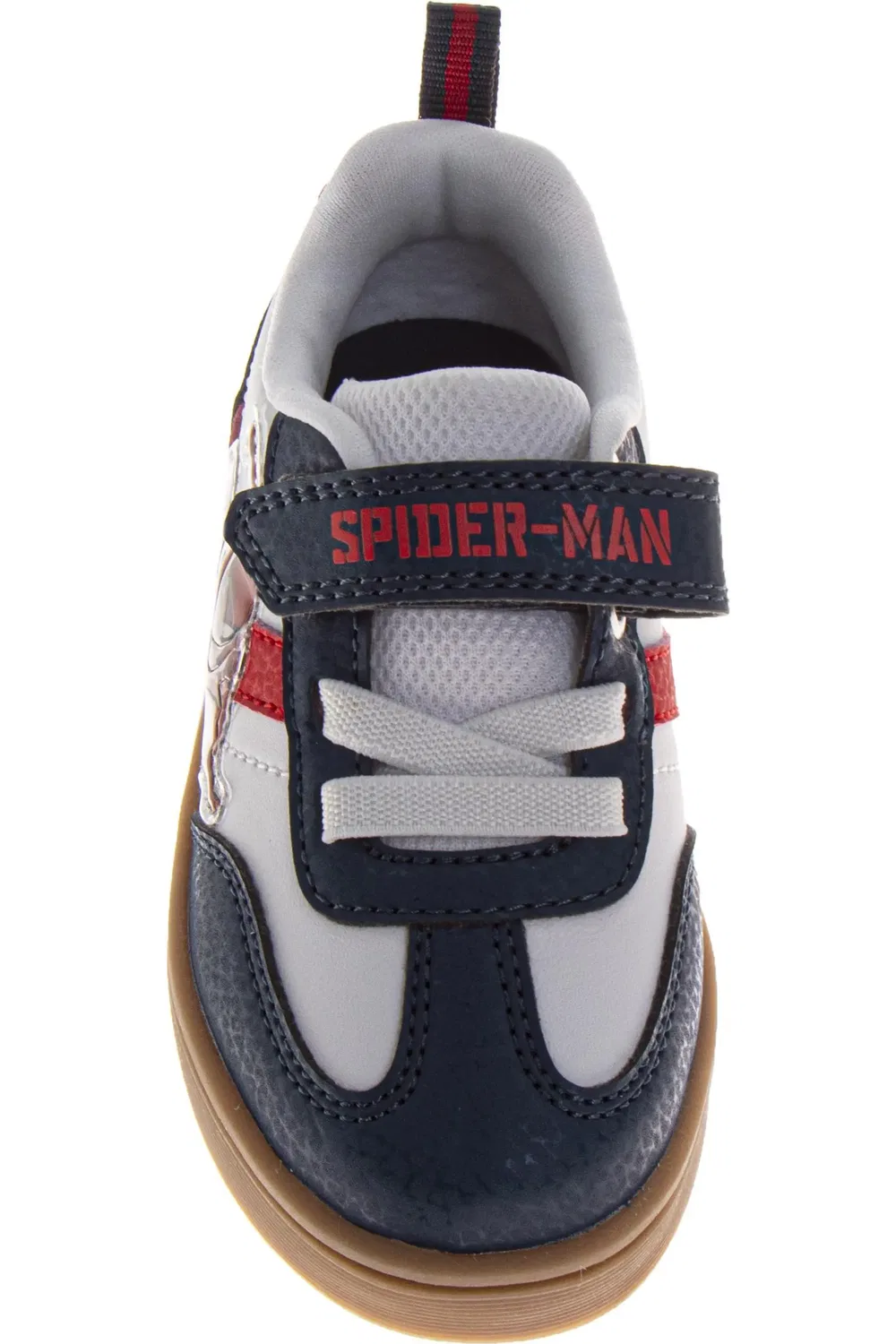 Кроссовки детские с застежкой-липучкой Spider-Man Sneaker Spider-Man, темно-синий белый — фото 3