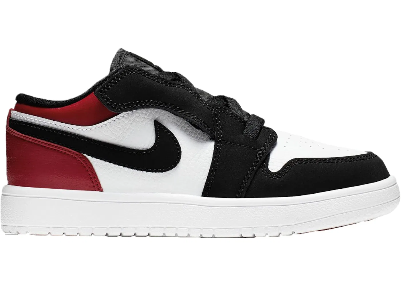 Детские кроссовки Lifestyle Jordan 1 Low ALT Black Toe Jordan, White/Black-Gym Red