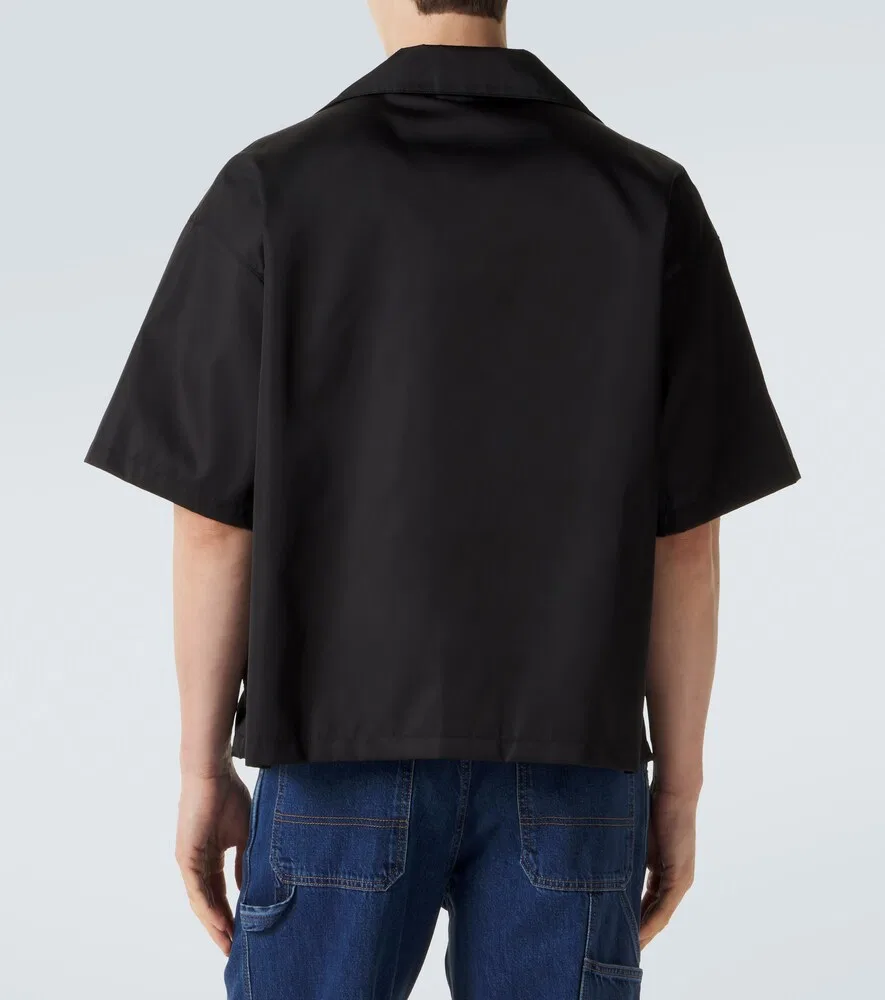 Рубашка Re-Nylon Prada, черный — фото 4