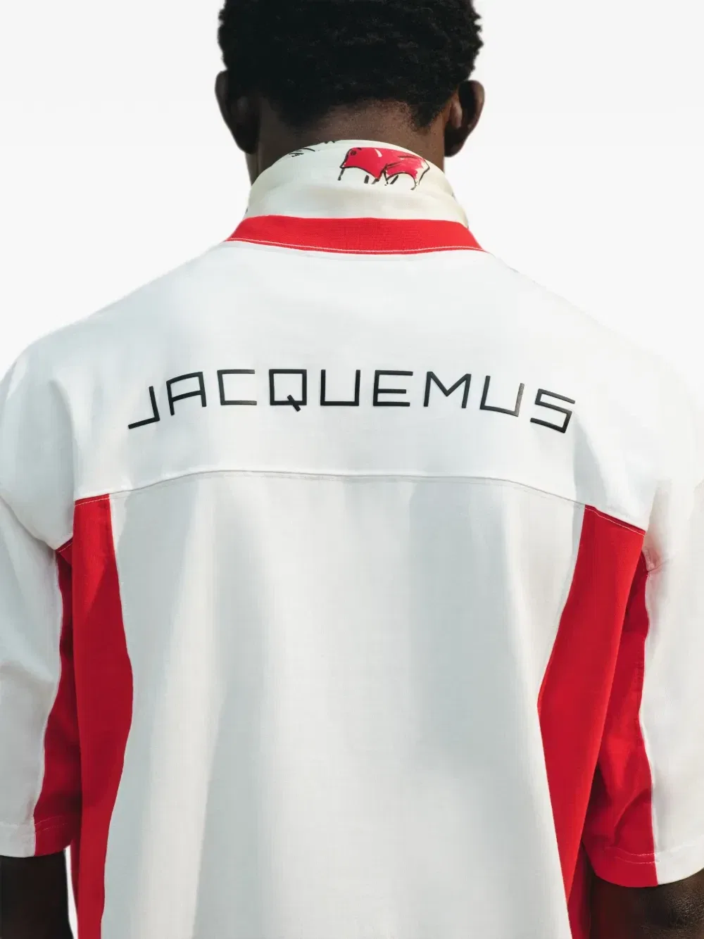 Футболка болельщика Jacquemus, белый — фото 3