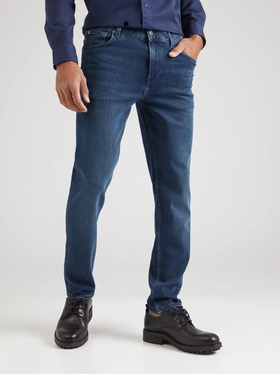 Джинсы TOMMY HILFIGER Regular Jeans 'Core Dention' синего цвета — фото 3