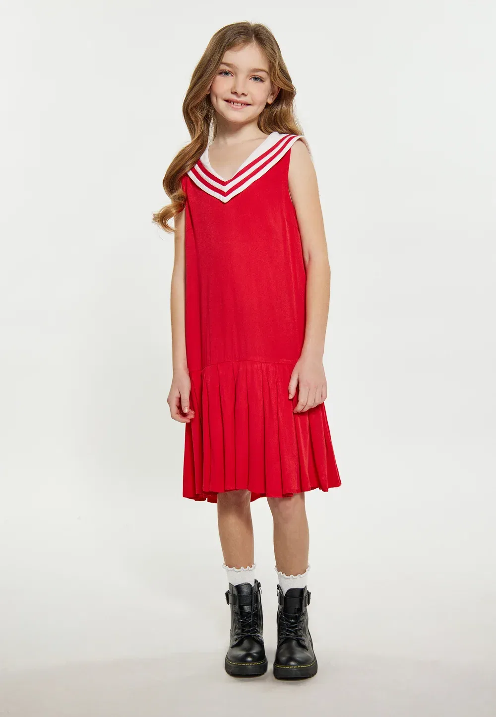 Dreimaster kleid - повседневное платье Dreimaster, Red