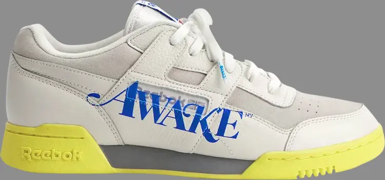 

Кроссовки awake ny x workout low 'chalk' Reebok, белый