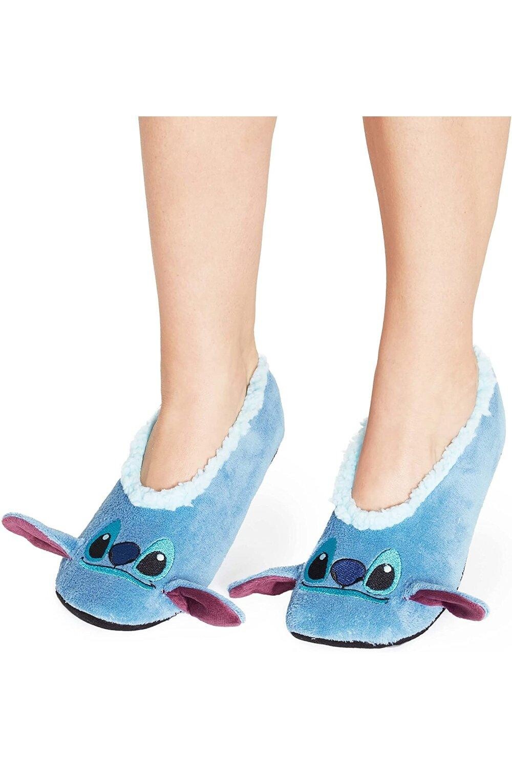 Тапочки Stitch на мягкой подошве Disney, синий