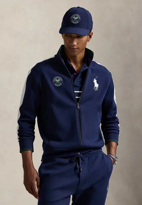 Куртка из джерси Wimbledon ballperson jacket Polo Ralph Lauren, Refined темно-синий