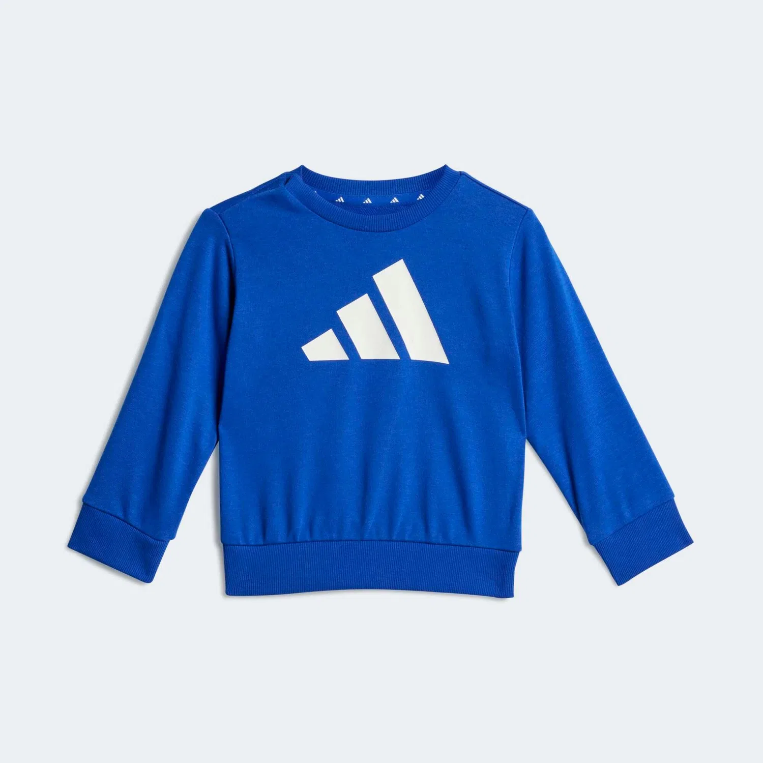 Детский хлопковый спортивный костюм Adidas, Цвет: Blau — фото 2