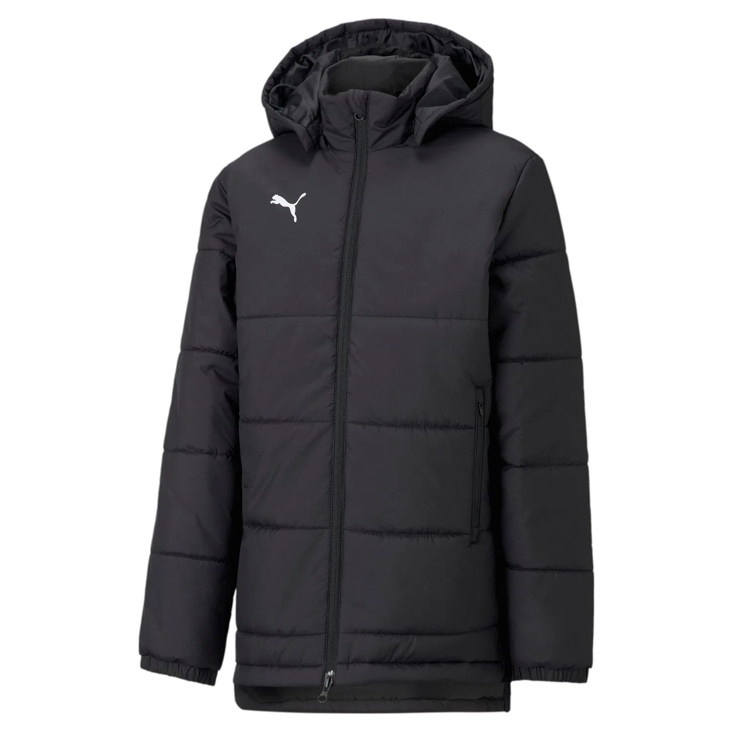 Детская зимняя куртка с капюшоном Bench Jacket Jr Puma, Schwarz Weiss