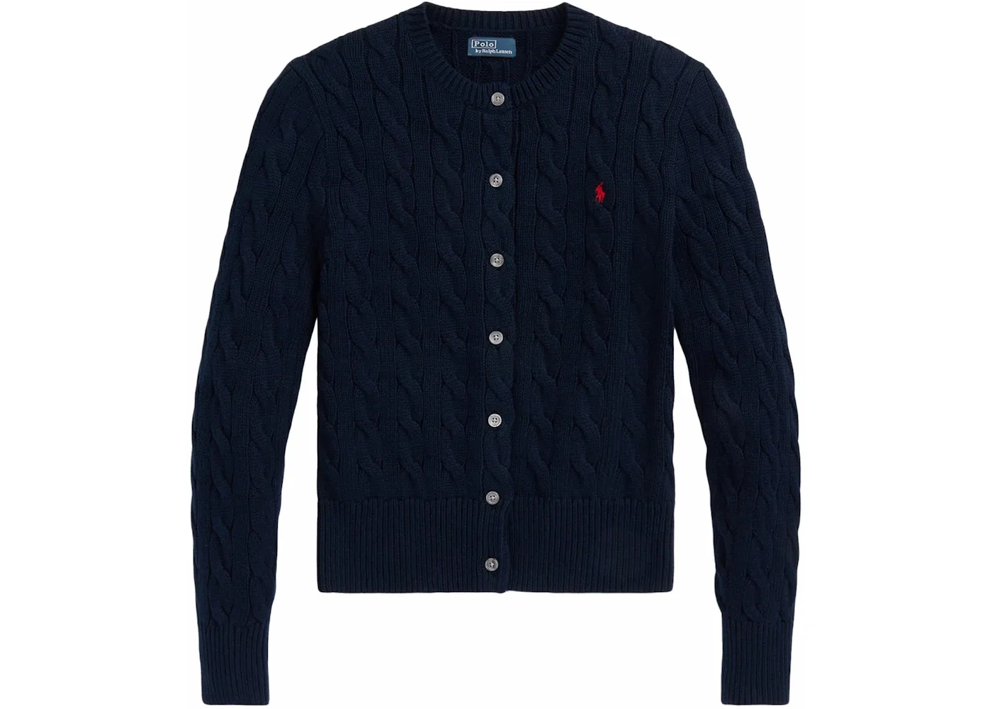 Женский кардиган с длинным рукавом Cardigan Polo Ralph Lauren, Hunter Navy