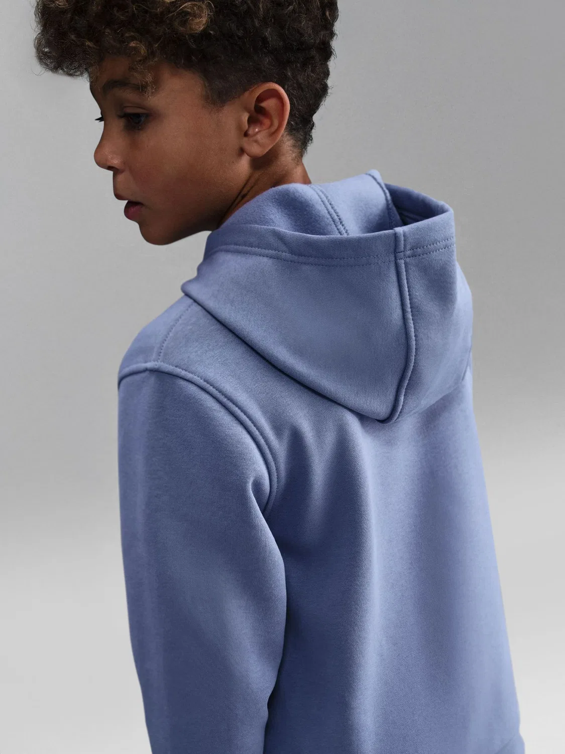 Толстовка Club Fleece World Indigo Blue Nike — фото 2