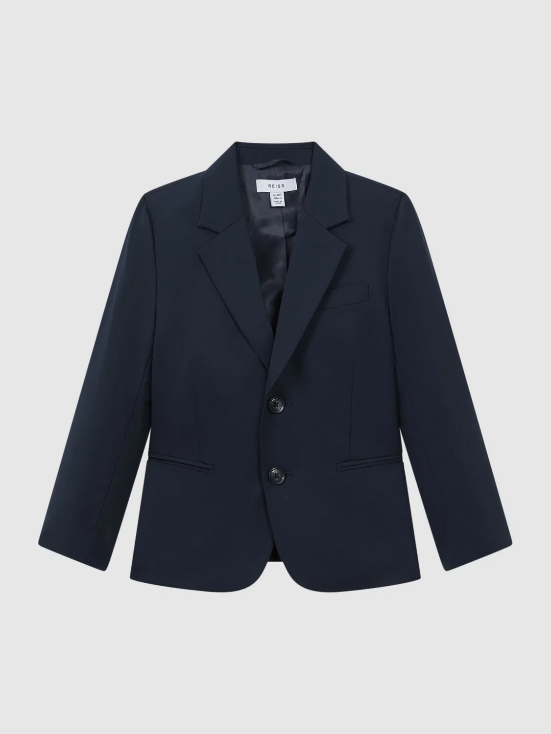Блейзер однобортный Reiss Hope, темно-синий — фото 2