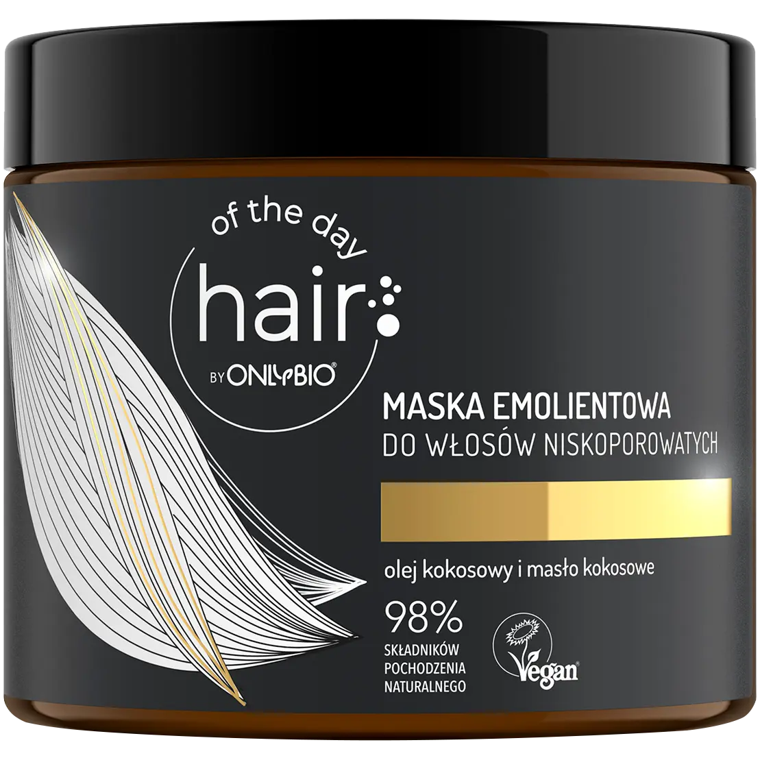 

Hair Of The Day By Only Bio смягчающая маска для малопористых волос, 400 мл