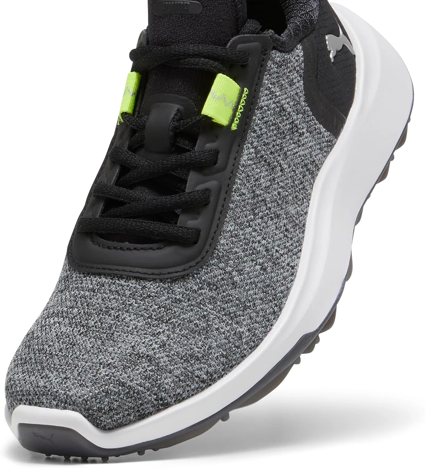 Детские кроссовки для мальчиков Fusion Crush Sport Jr PUMA Golf, Puma Black-Electric — фото 2