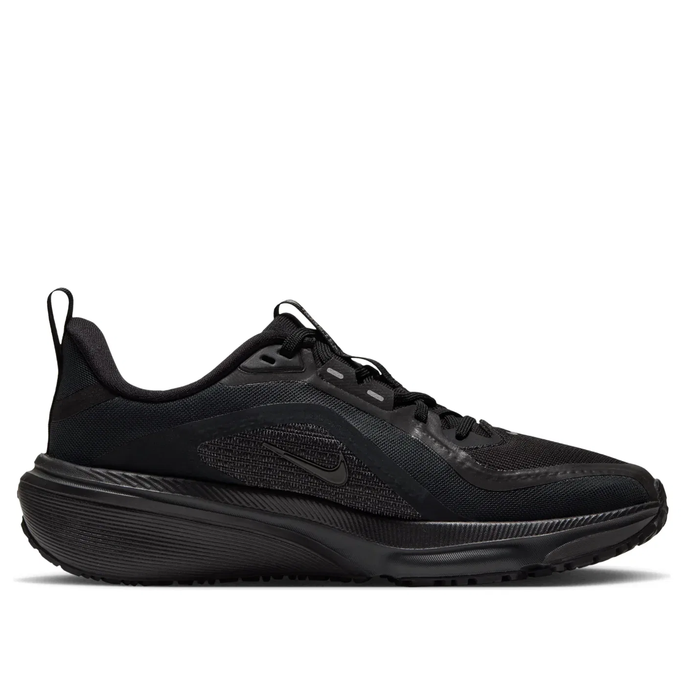 Детские кроссовки с сетчатым верхом Pegasus 42 Gore-Tex 'Black Dark Grey' Nike, Black/Black/Grey Black/Dark Grey — фото 2