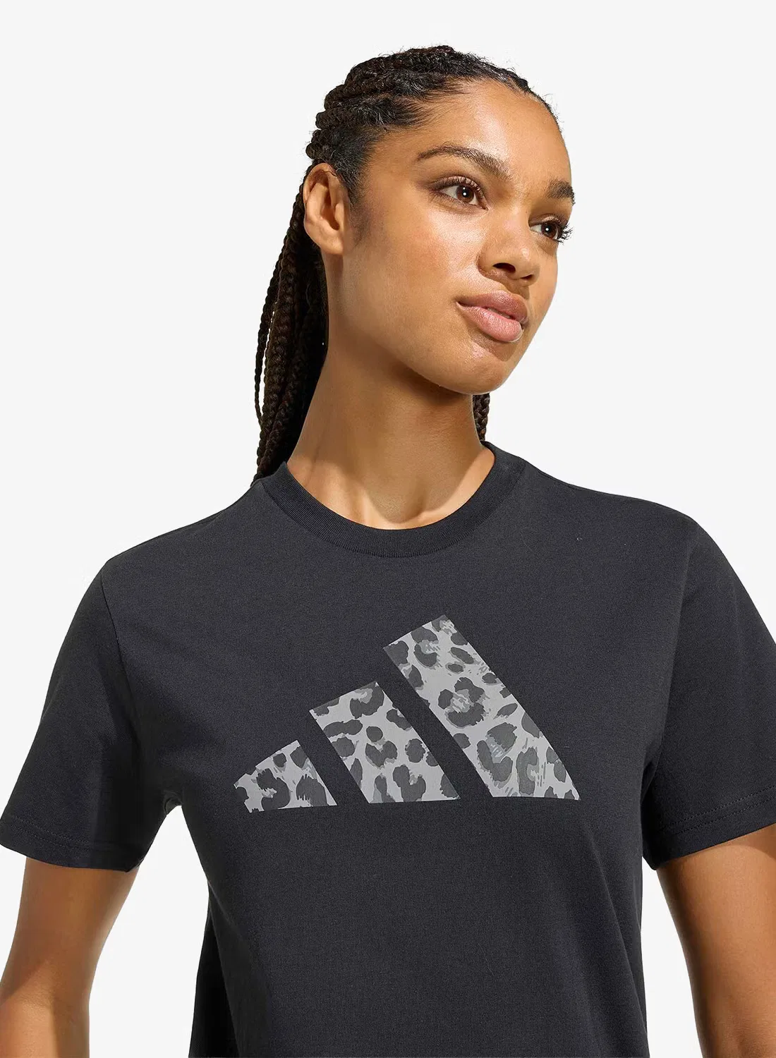 Футболка с принтом Animal graphic Adidas, черный — фото 3