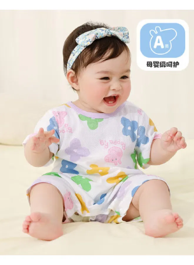 Боди-комбинезон с коротким рукавом из хлопка Peppa Pig, белый
