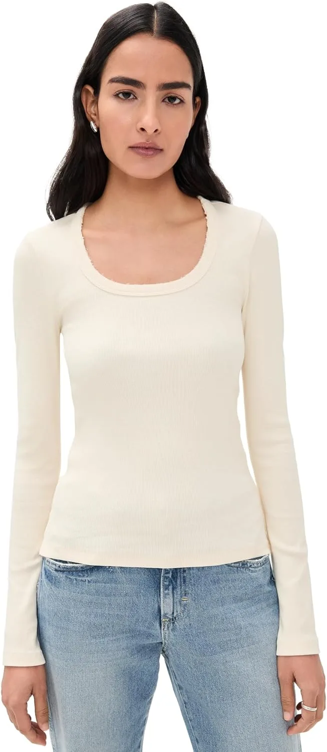 

Женская футболка AMO Angelina с длинными рукавами