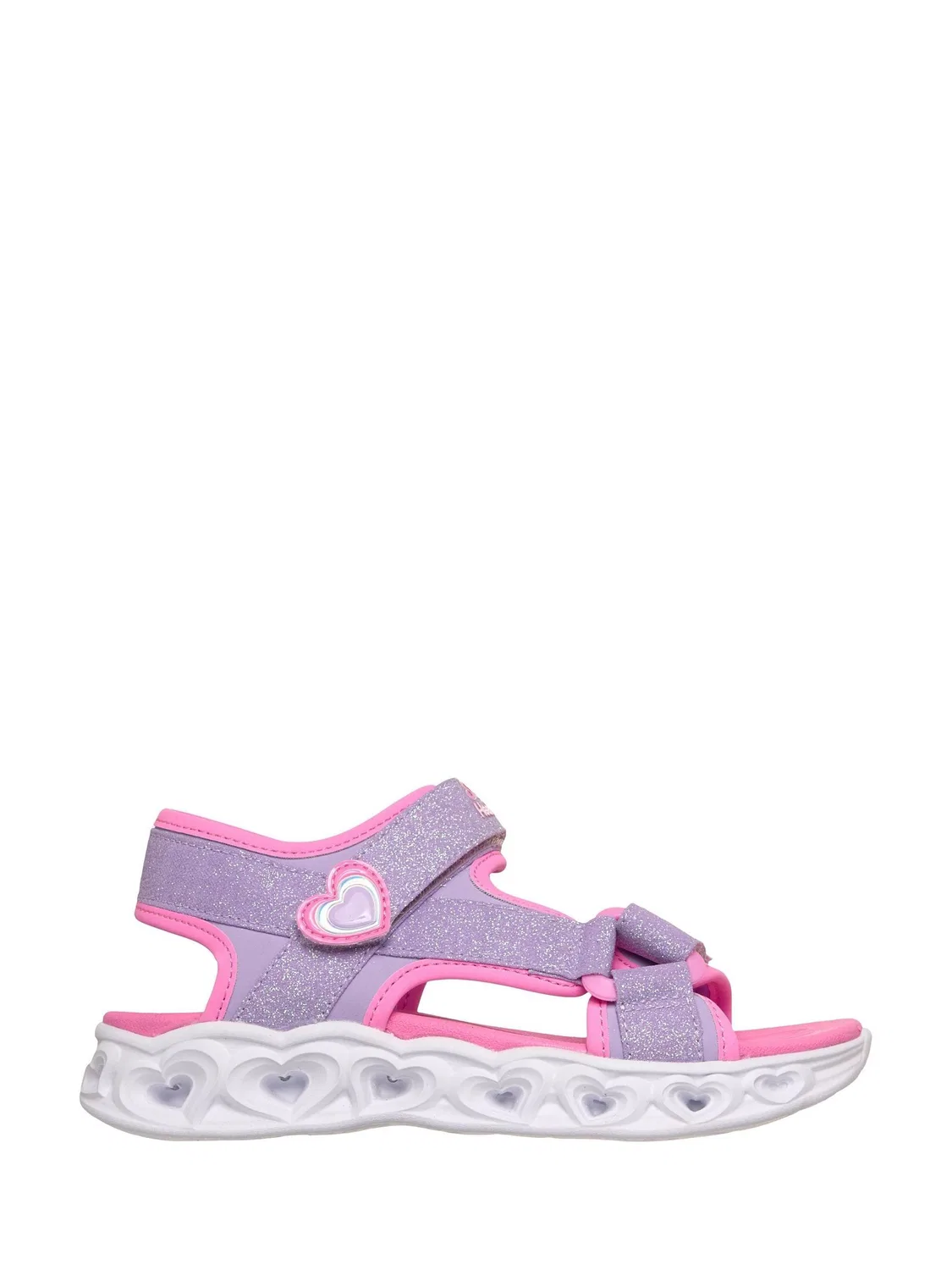 Сандалии Skechers Heart Lights, фиолетовый