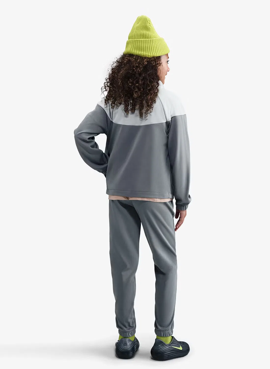 Комплект спортивный с технологией Dri-FIT K NSW DF Tracksuit Nike, серый — фото 2