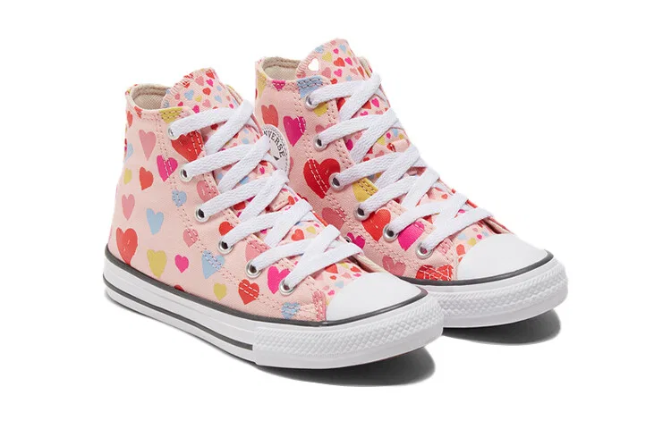 Кеды Converse Chuck Taylor All Star High GS 'Hearts'