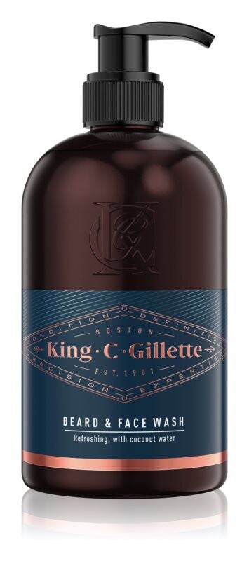 

Шампунь для бороды King C. Gillette Beard & Face Wash